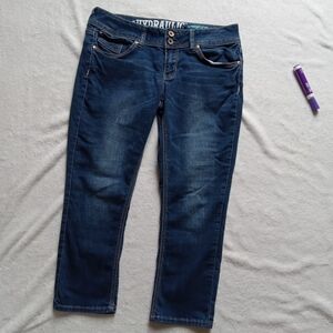 Hydraulic Stretch Denim Bailey Lowrise Capris size 11/12